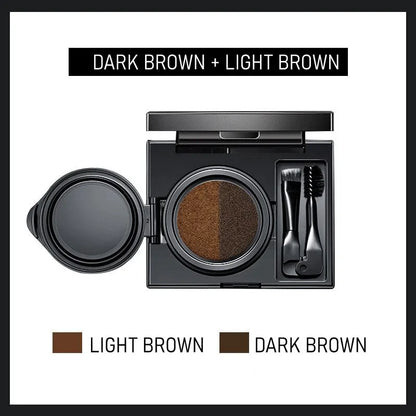 Dual-Color Waterproof Eyebrow Powder
