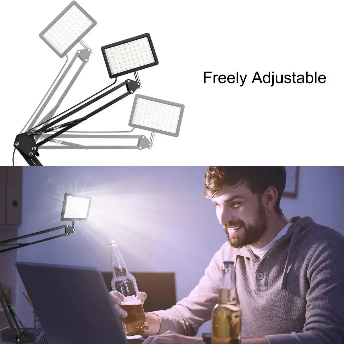 BAODELI LED Photography Light with Stand