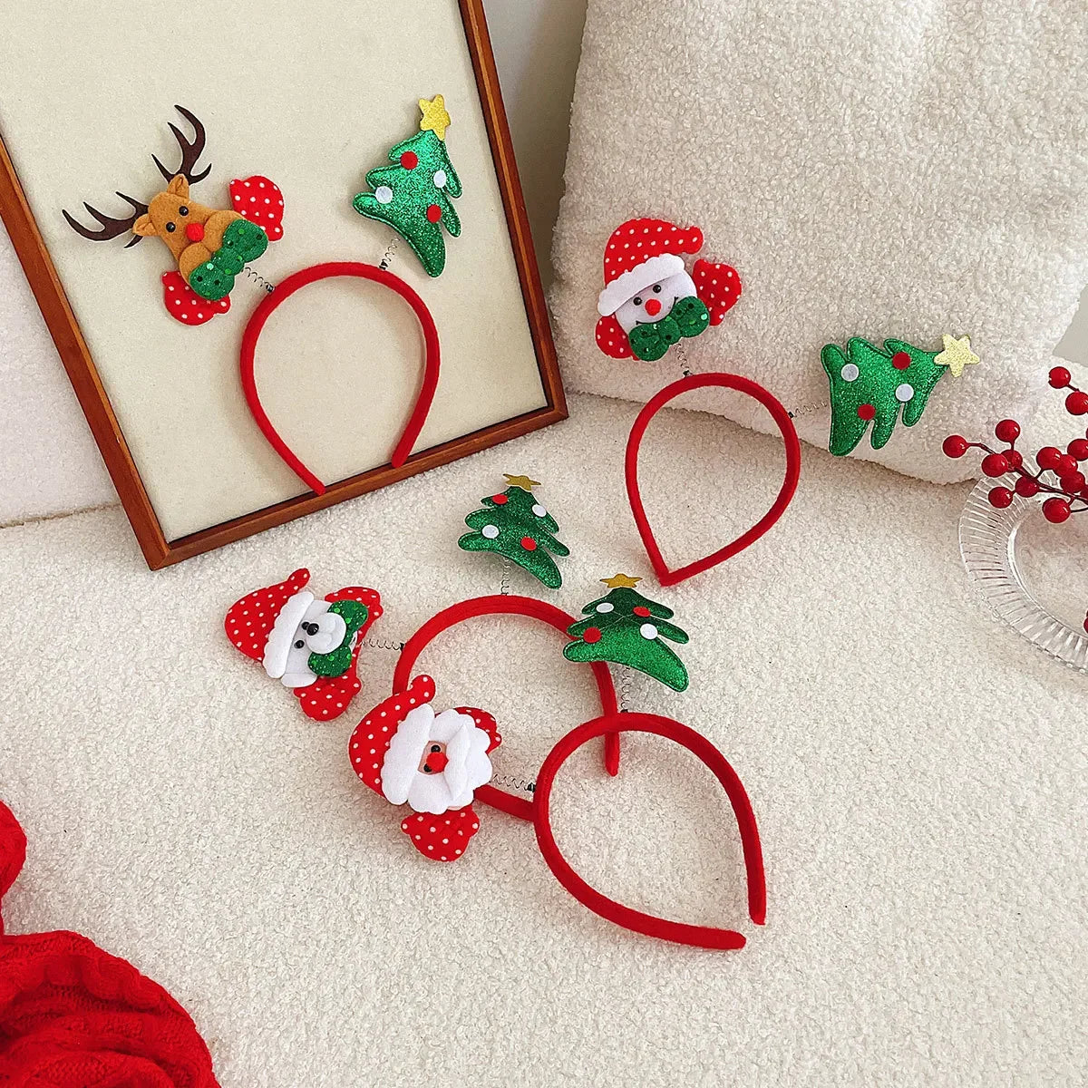 Kids Cartoon Christmas Headband