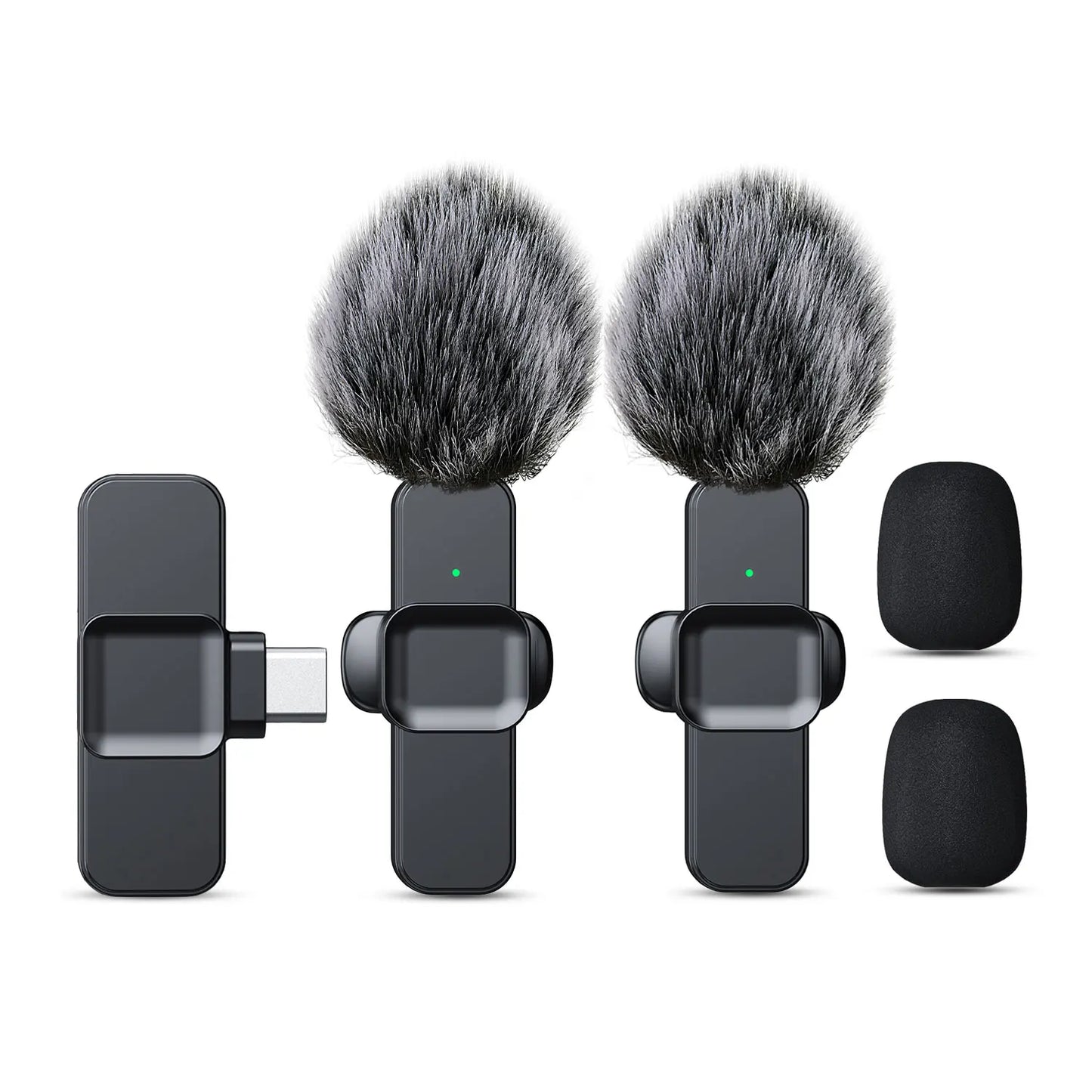 SNZIYAG K10 Wireless Lavalier Microphone