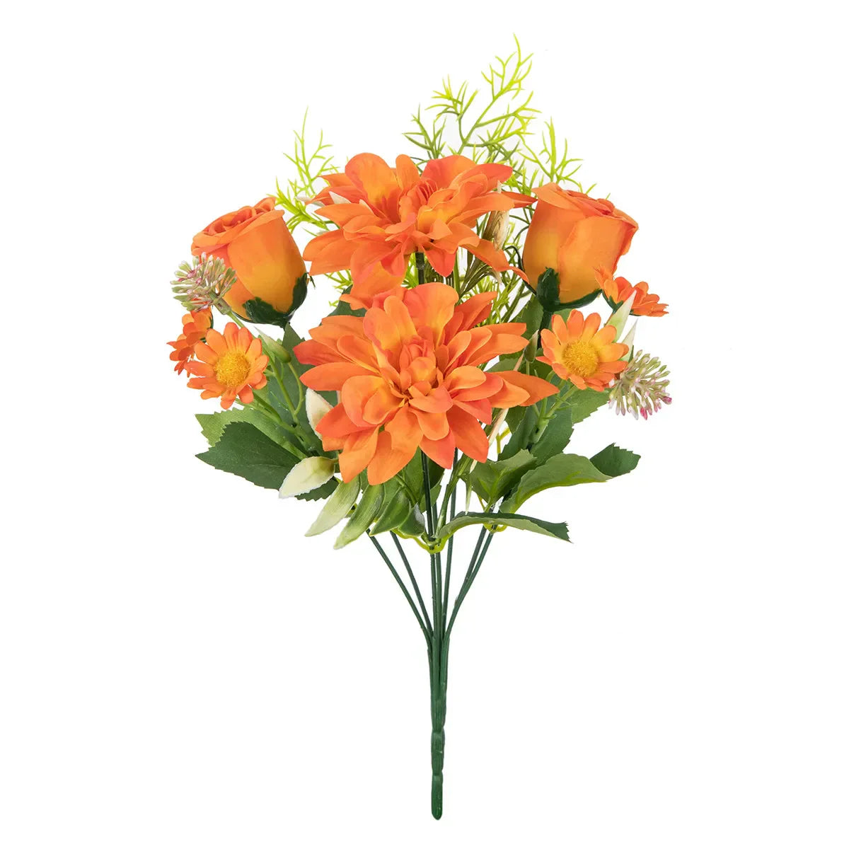 Silk Dahlia Rose Flower