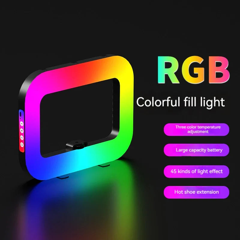 Handheld LED Ring Fill Light