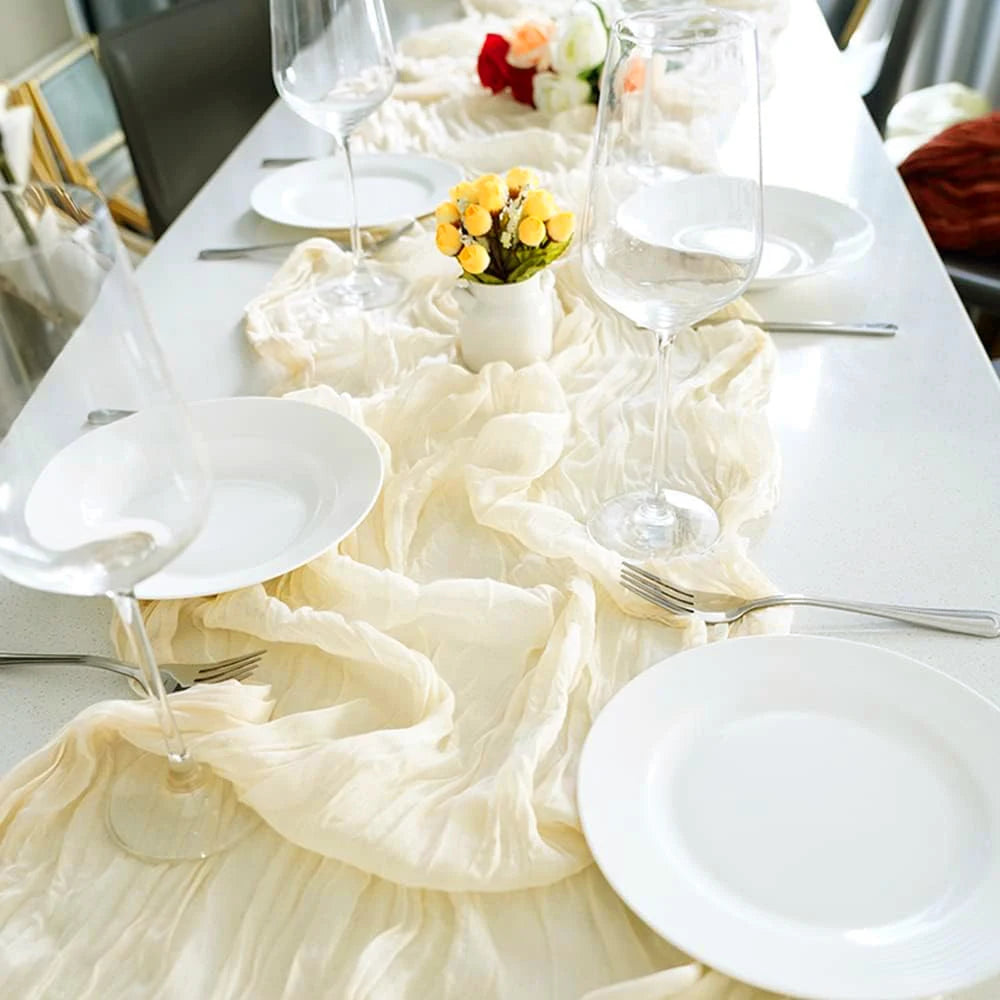 Dusty Pink Wedding Table Runner