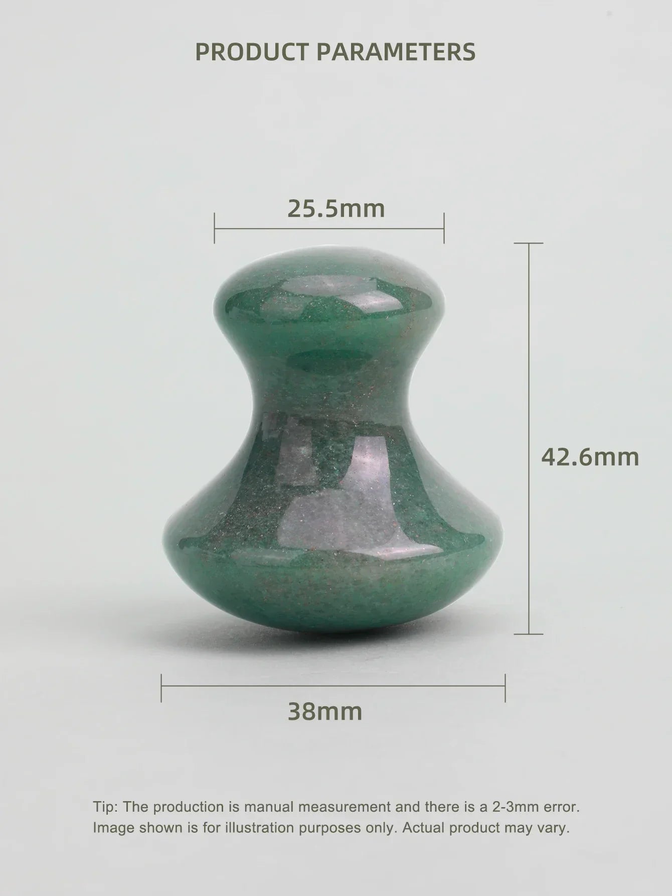 Jade Mushroom Gua Sha Massager