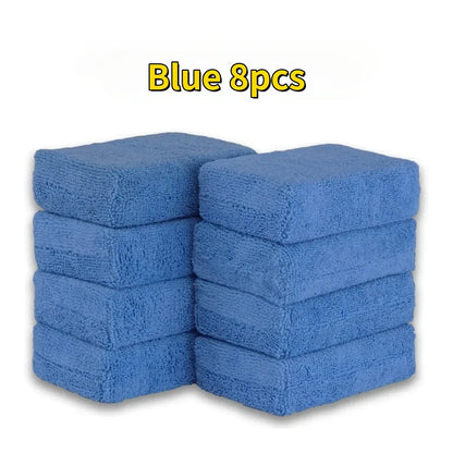 8PCS Microfibre Car Wax Pads
