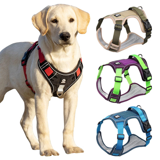 Tactical Reflective Large Dog Harness
