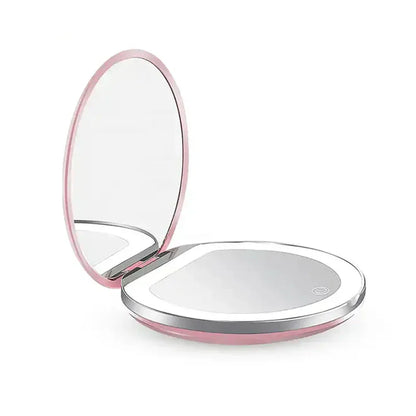 Compact LED Makeup Mirror