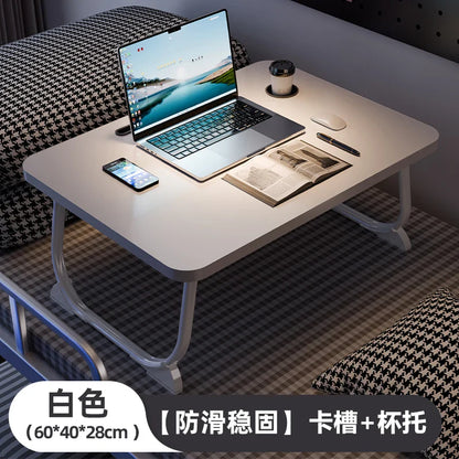 Ergonomic L-Shaped Folding Desk