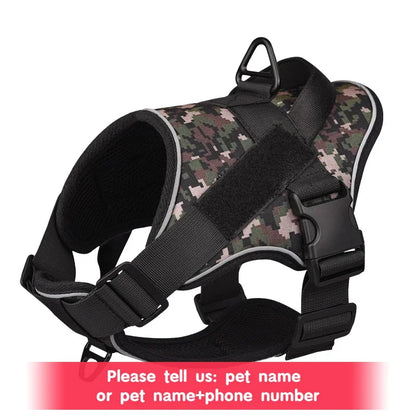Custom Tactical No-Pull Harness