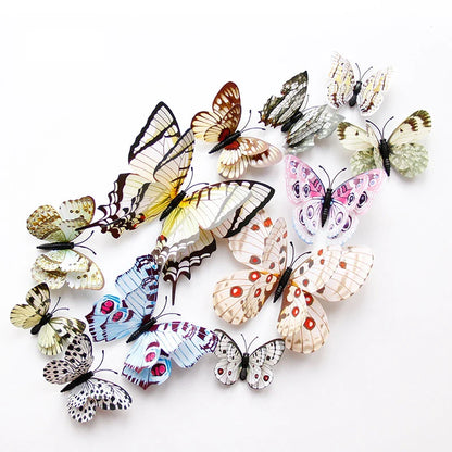 3D Butterfly Wall Stickers Set