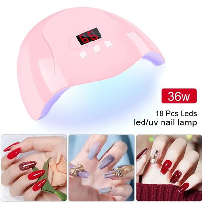 UV LED Nail Dryer Lamp