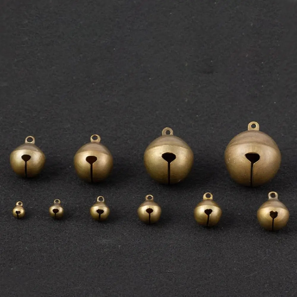 Assorted Bronze Metal Jingle Bells