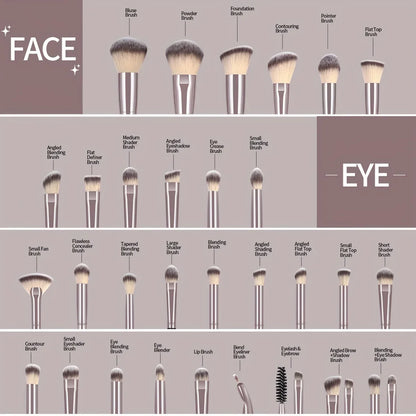MAANGE 30PCS Makeup Brush Set
