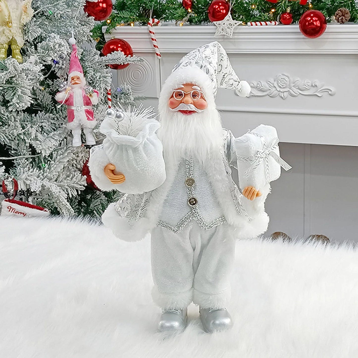 12inch Santa Claus Figurine Ornament