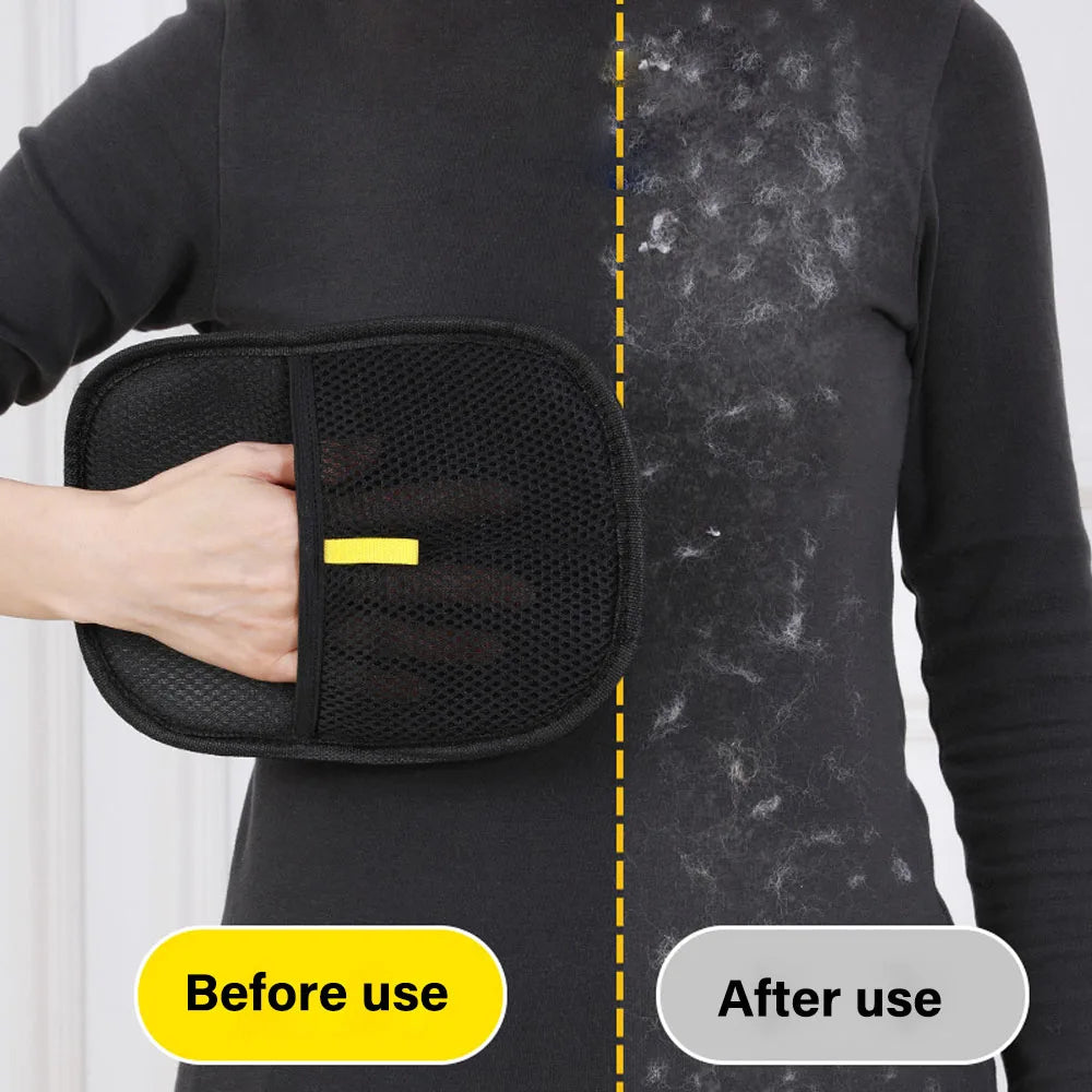 Pet Hair Remover Grooming Gloves
