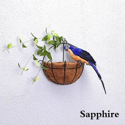 Handmade Simulation Parrot Ornament