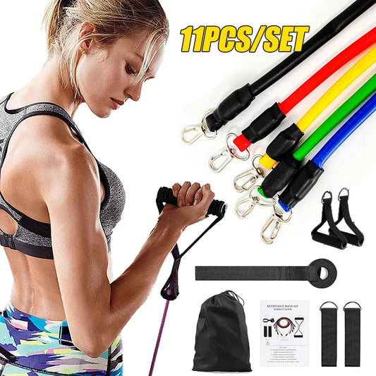 11pcs Resistance Bands Set