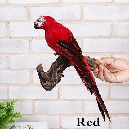 Handmade Simulation Parrot Ornament