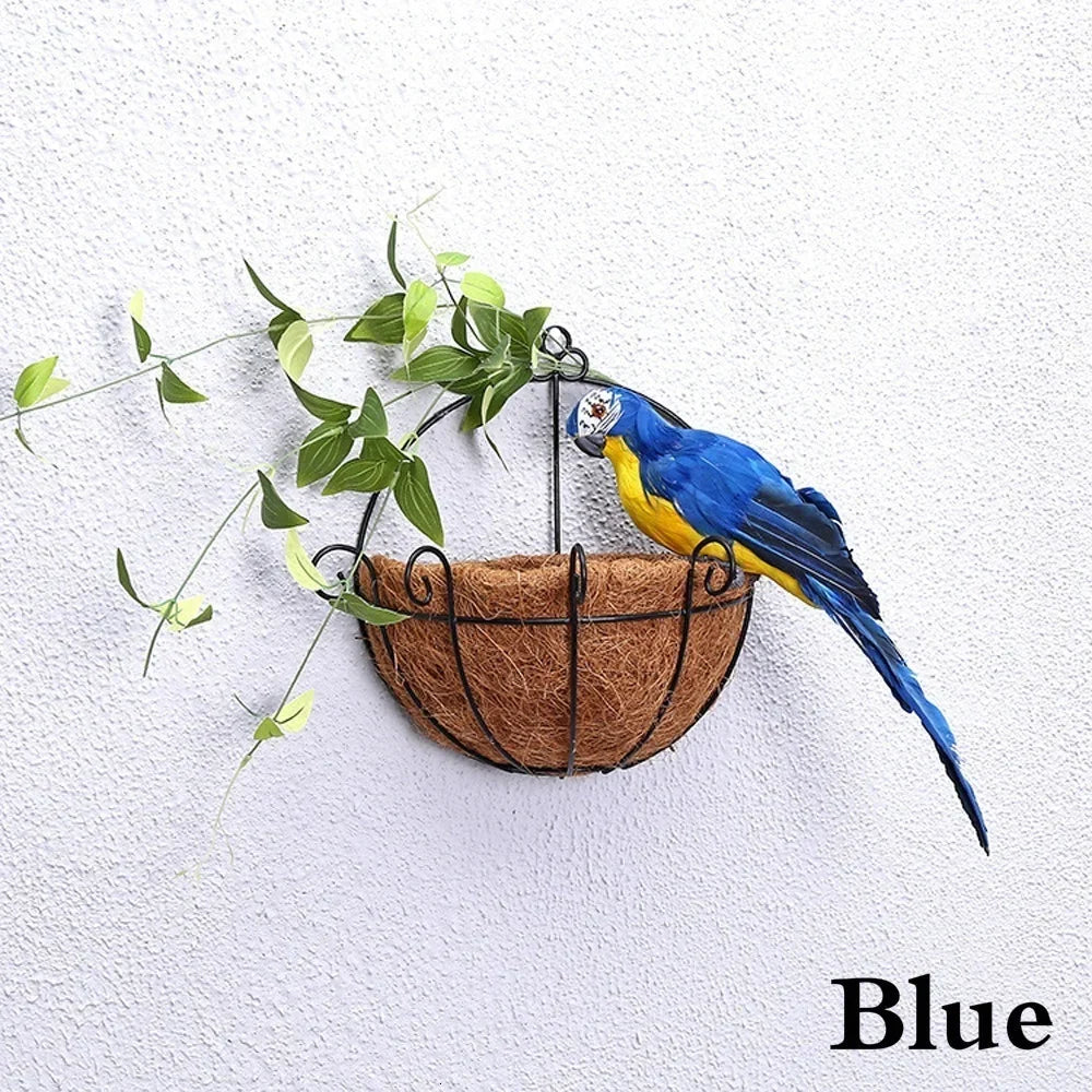 Handmade Simulation Parrot Ornament