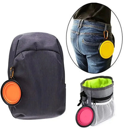 Portable Folding Silicone Pet Bowl