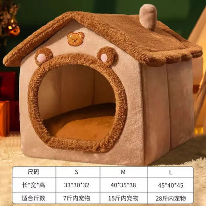 Removable Washable Foldable Pet House