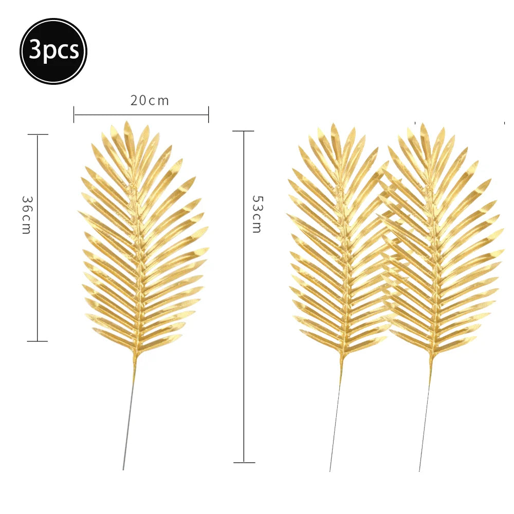 Artificial Tropical Palm Monstera Leaves