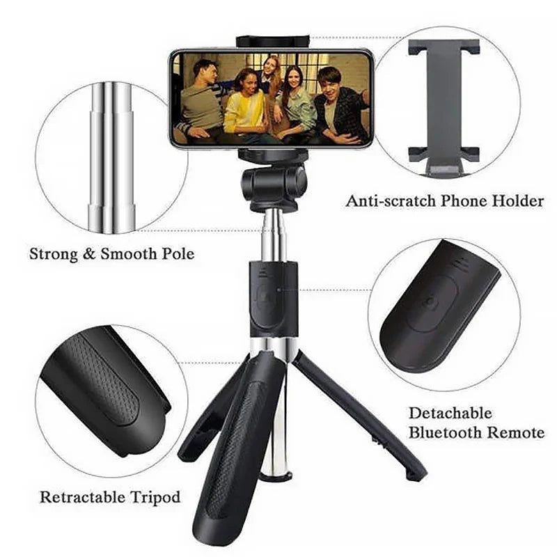 H1 Wireless Bluetooth Selfie Stick