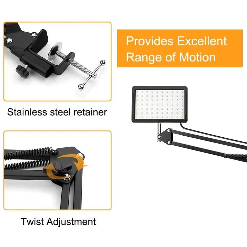BAODELI LED Photography Light with Stand