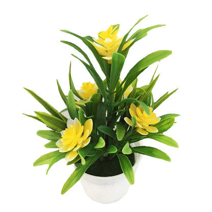 Artificial Lotus Potted Plant