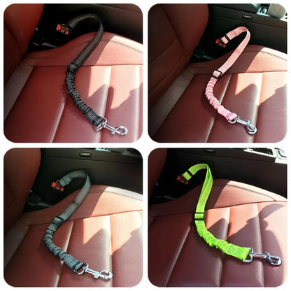 Retractable Dog Car Seat Belt