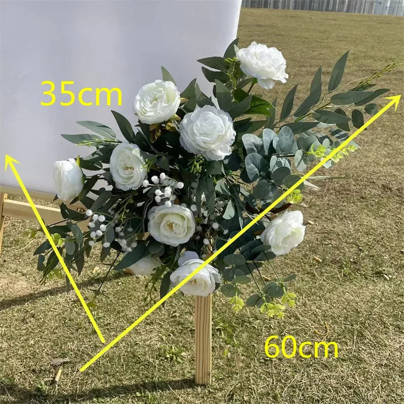 Floor Road Lead Flower Decor