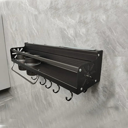 Wall-Mounted Spice Rack Shelf
