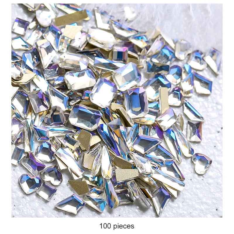 Luxury AB Crystal Nail Gems