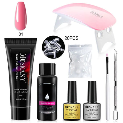 Poly Nail Gel Set Kit