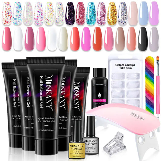 Poly Nail Gel Set Kit