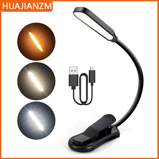 HUAJIANZM USB Rechargeable LED Book Light