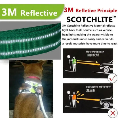 YOUSE Reflective Adjustable Pet Harness Vest