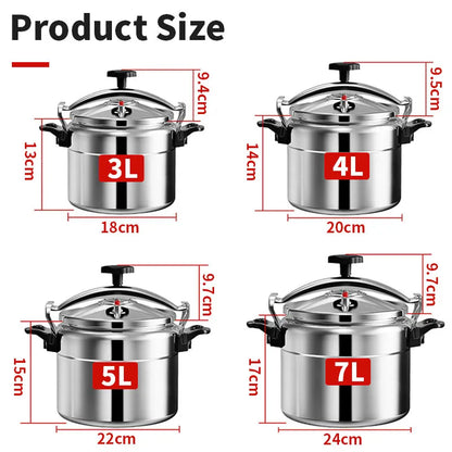 Aluminum Gas Pressure Cooker