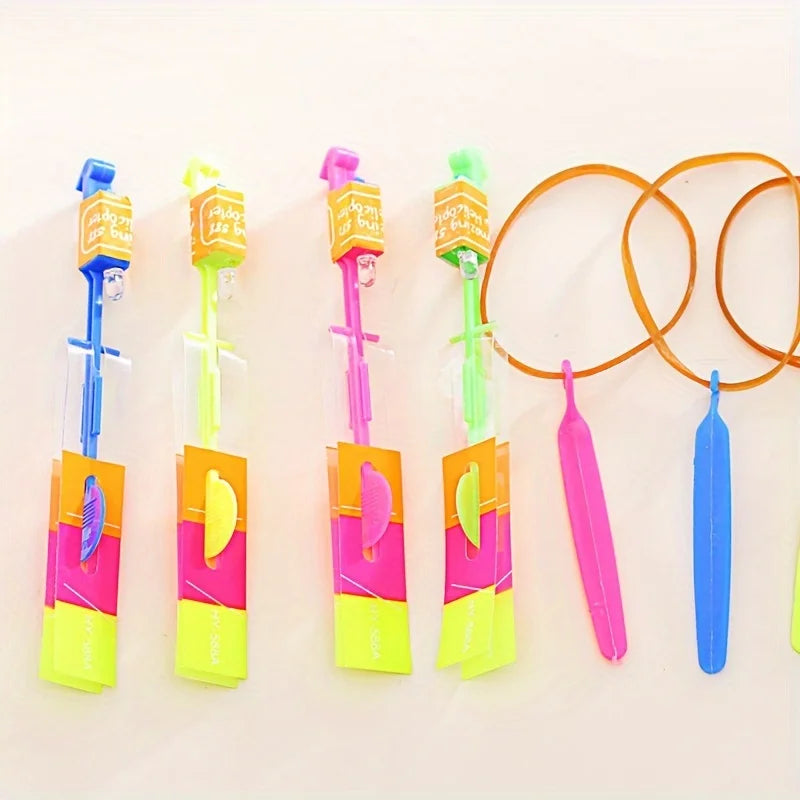 LED Light Rocket Flying Toys