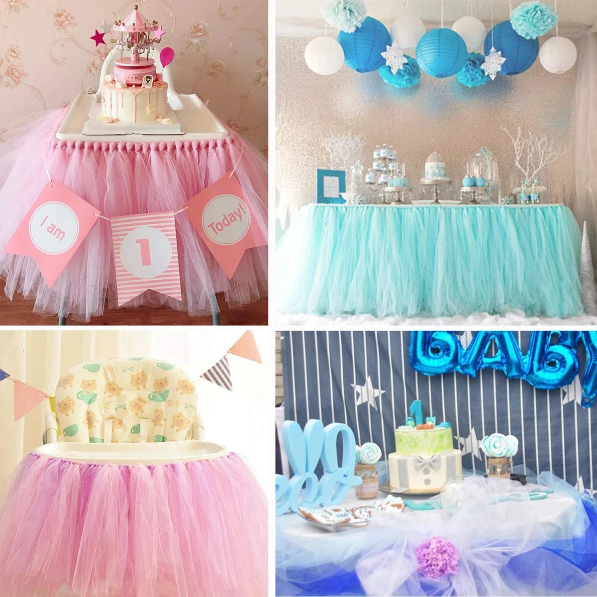 Sheer Crystal Wedding Tulle Roll