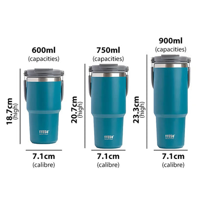 Tyeso Top-Rated Insulated Coffee Cup
