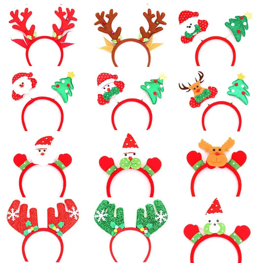 Kids Cartoon Christmas Headband