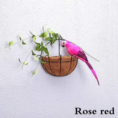 Handmade Simulation Parrot Ornament