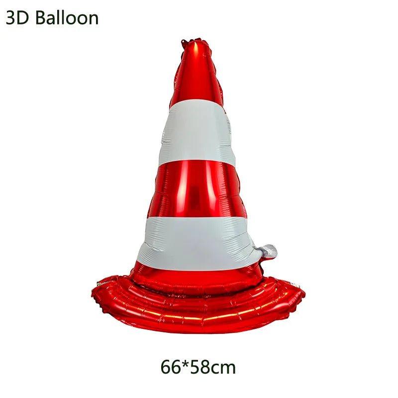 Race Car Party Foil Balloons