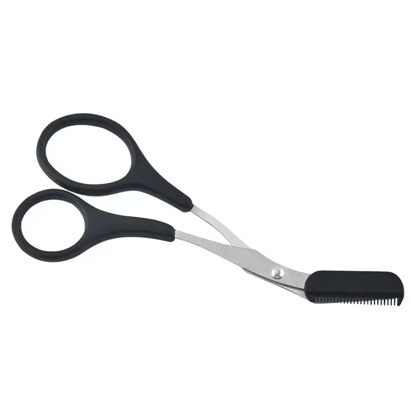 Stainless Steel Eyebrow Trimmer Set