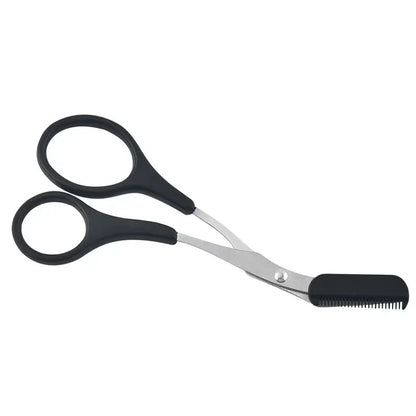 Stainless Steel Eyebrow Trimmer Set
