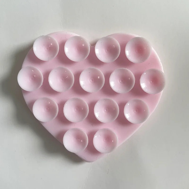 TUNEDEE Heart Shaped Phone Suction Holder