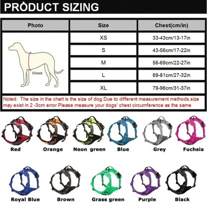 YOUSE Reflective Adjustable Pet Harness Vest