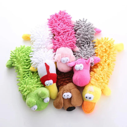 Plush Sound Dog Chew Toy