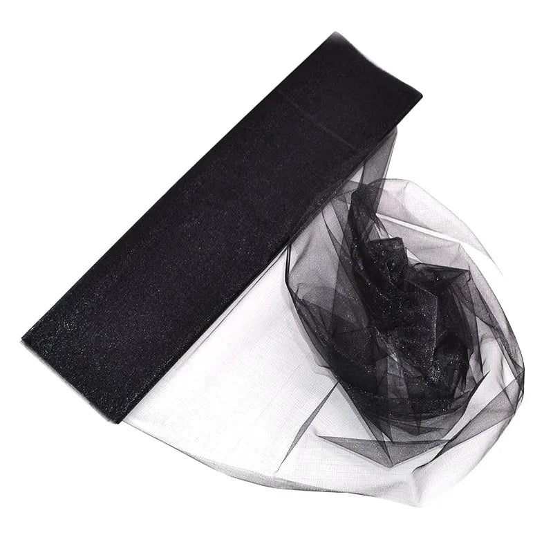 Sheer Crystal Organza Tulle Roll